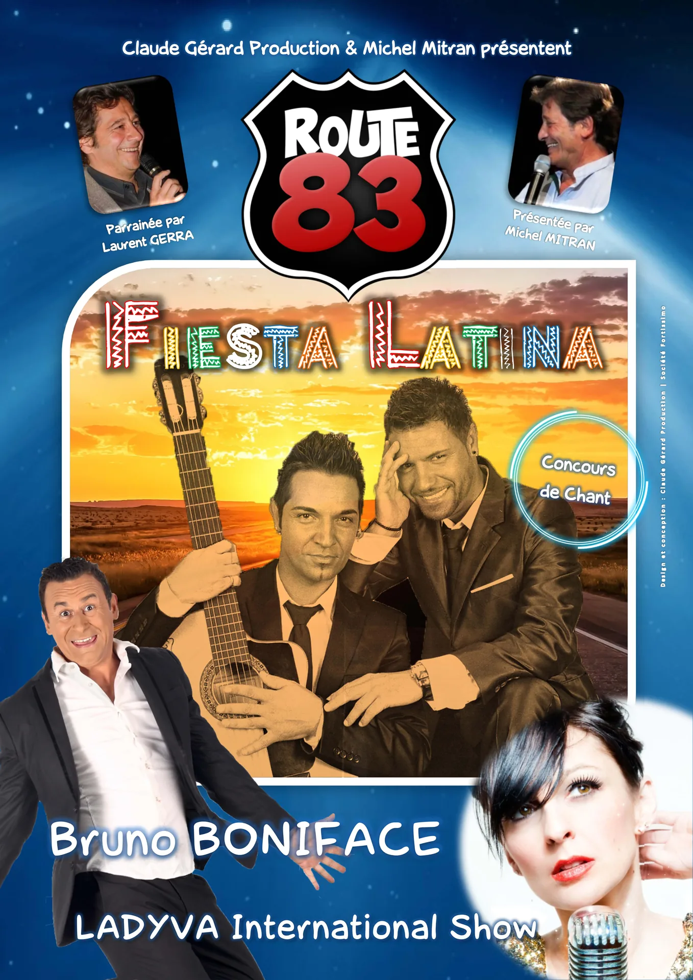Claude Gérard Production présente Route 83 - Tournée 2019